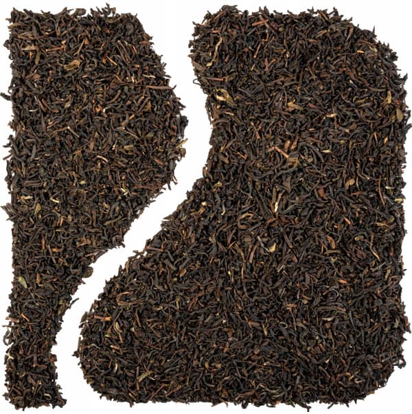 Sort indisk løs te Darjeeling Himalayan Second Flush 50 g