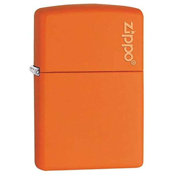ZIPPO ORANGE MAT LOGO 60001268 lighter