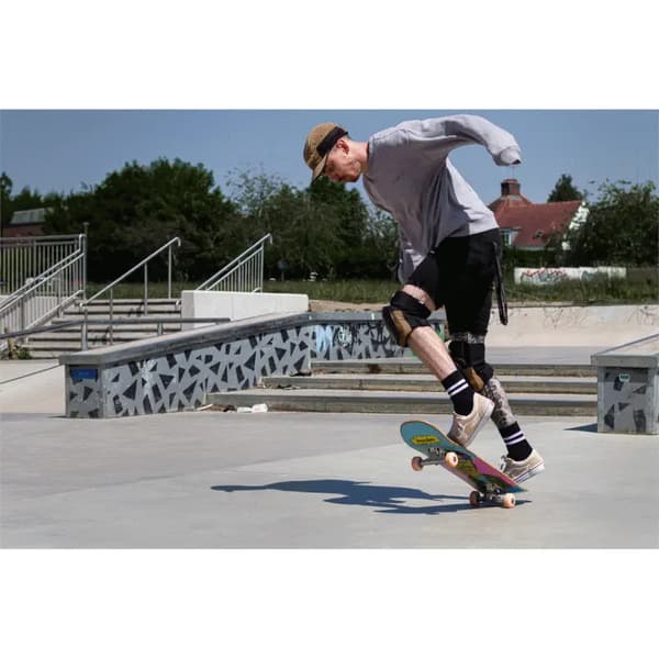 REKD Ramp Knæbeskyttere | Sort Khaki L