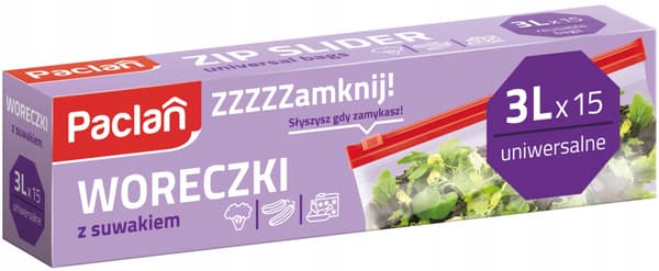 Paclan Vedeneristävät pussit 3l