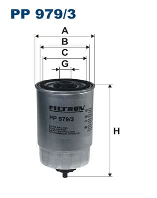 BRÆNDSTOFFILTER PP9793 FILTRON
