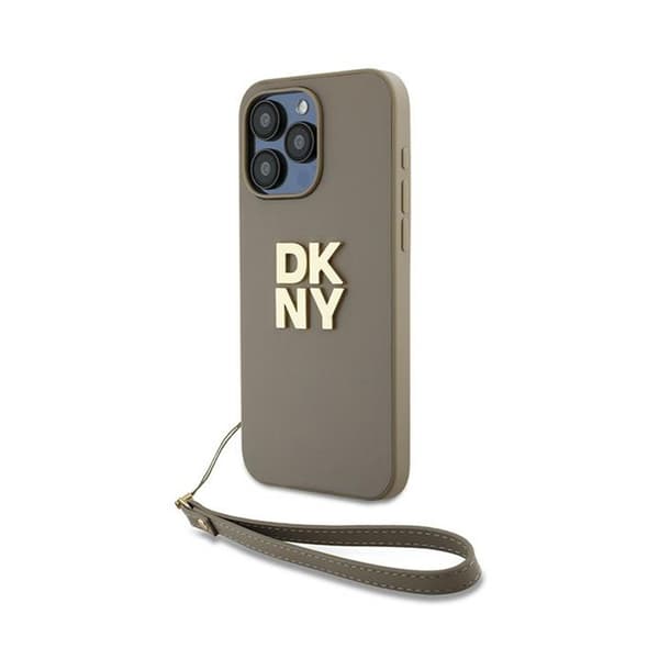 DKNY håndledsrem Stock Logo - iPhone 15 Pro Max cover (beige)