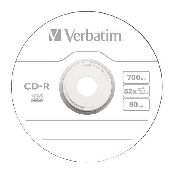 VERBATIM CD-R Ekstra Beskyttelseskage 10 stk.