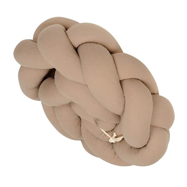 Flätad muslin spjälskydd 200 cm brun