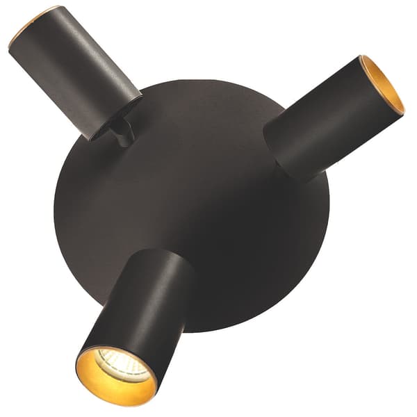 PARMA LED-PANDELAMPE SORT LYS PRESTIGE LP-0612/3C RUND SORT