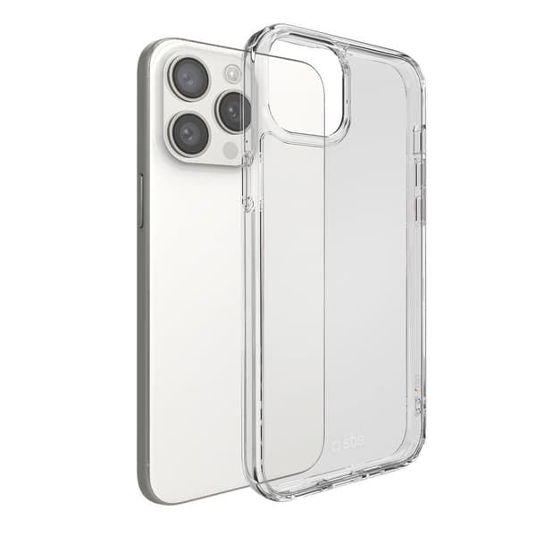 SBS D3O -kotelo iPhone 14 Prolle - läpinäkyvä