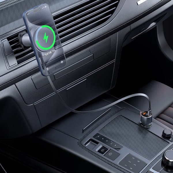 MCDODO BILTELEFONHOLDER INDUKTIV OPLADDER TIL MAGSAFE QI2
