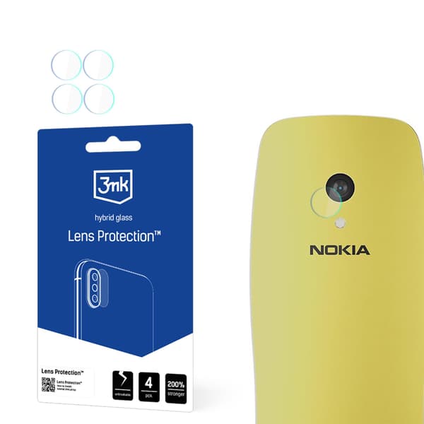 Nokia 3210 4G - 3mk linsebeskyttelse