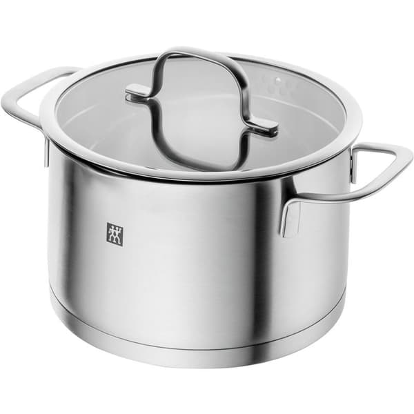 ZWILLING True Flow kastrullset, rostfritt stål, 5 delar