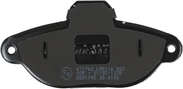 FRAMBROMSBELÄGG GDB1745 TRW