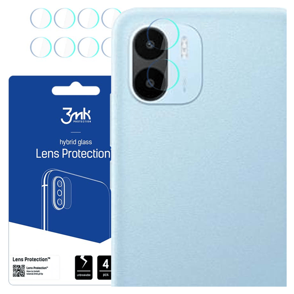 Xiaomi Redmi A1/Xiaomi Redmi A1 Plus - 3mk Linsskydd