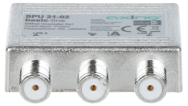 SPU-21-02 DiSEqC 2.0-AXELS SWITCH