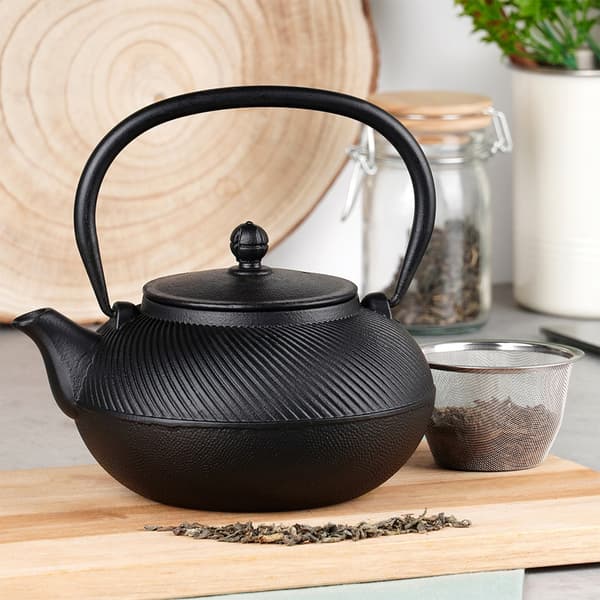 Tekanna med infuser, gjutjärn, emaljerad, CAST LINE 1 l