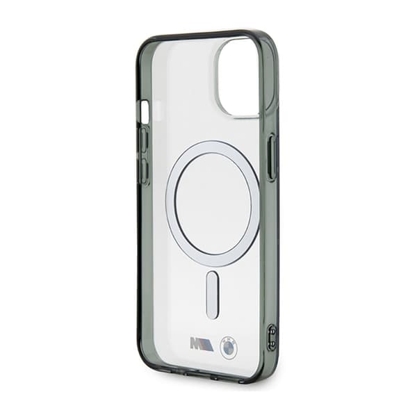 BMW Sølvring MagSafe - iPhone 14 Plus cover (klar)