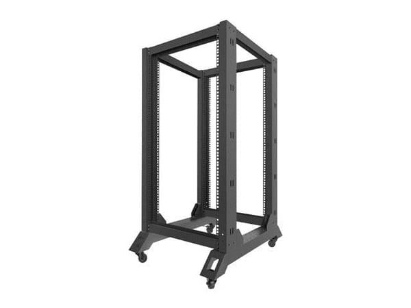 LANBERG RACK 22U 600X800 (SORT RAL9004)