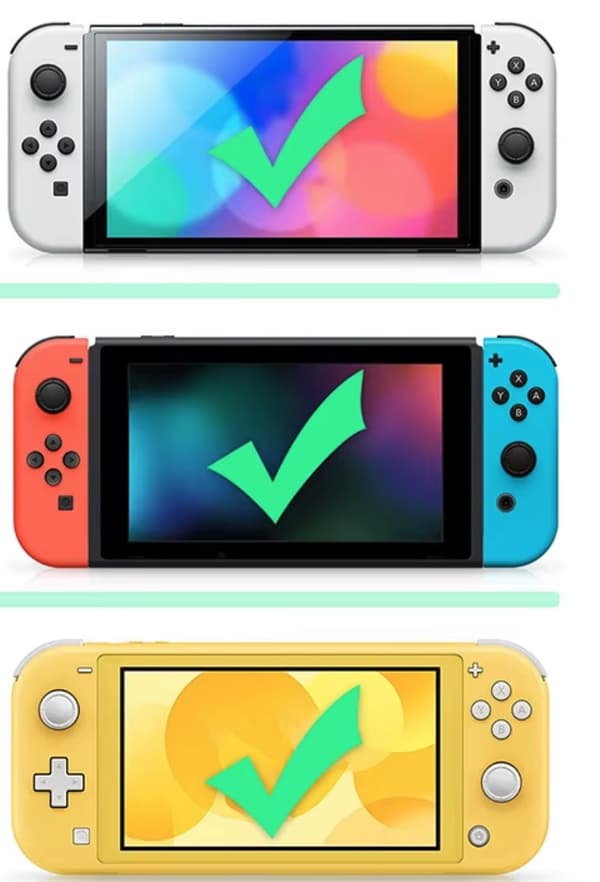 Nintendo Switch 1/2 spilkassette og SD-kort-etui med 24 slots