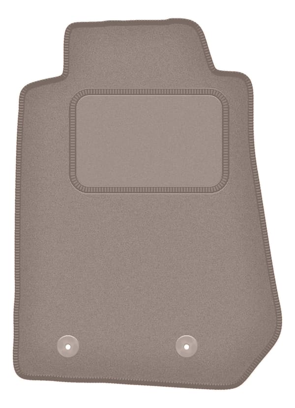 Förarmatta beige till: Isuzu D-MAX II pickup (2011-)