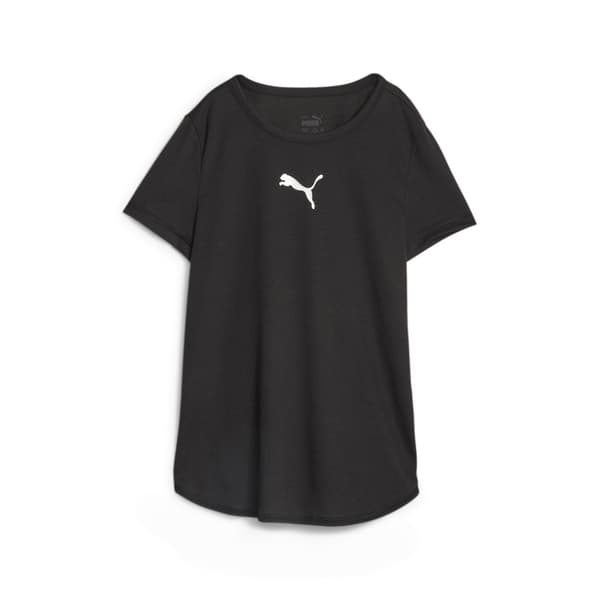 Puma MARBLEIZED piger T-shirt sort 67645501 størrelse 176