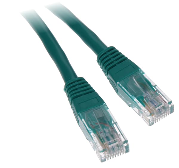 PATCHCORD RJ45/6/0,5-GRØN 0,5m