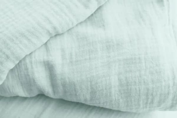 Bomuldssengetøj MUSLIN 160x200 Mintgrøn