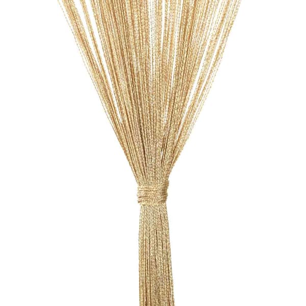vidaXL Snörgardiner, 2-pack, 100 x 250 cm, Beige