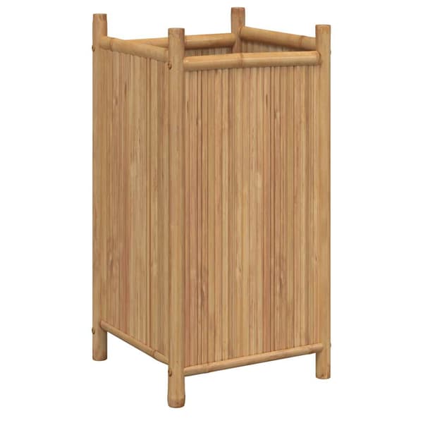 vidaXL Blomkruka, 40x40x80 cm, Bambu