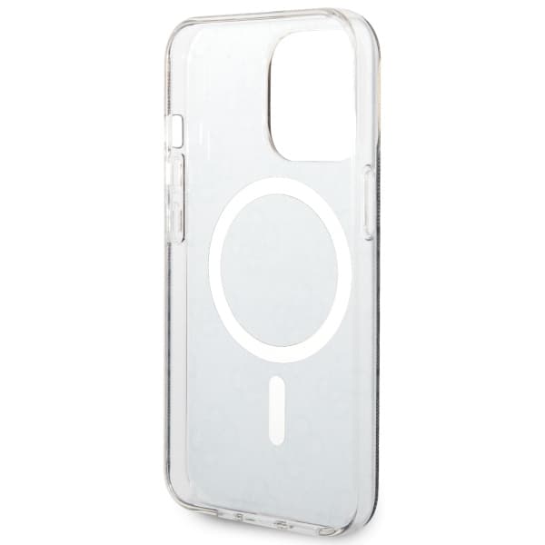 Guess GUHMP13LH4STK iPhone 13 Pro / 136.1 sort/sort hårdt cover 4G MagSafe