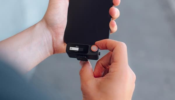 DJI Mic 3 trådløst mikrofonssystem (1TX + 1 RX) Sort