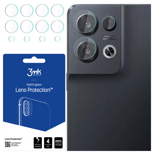 Oppo Reno 8 Pro 5G (Kina) - 3mk linsskydd