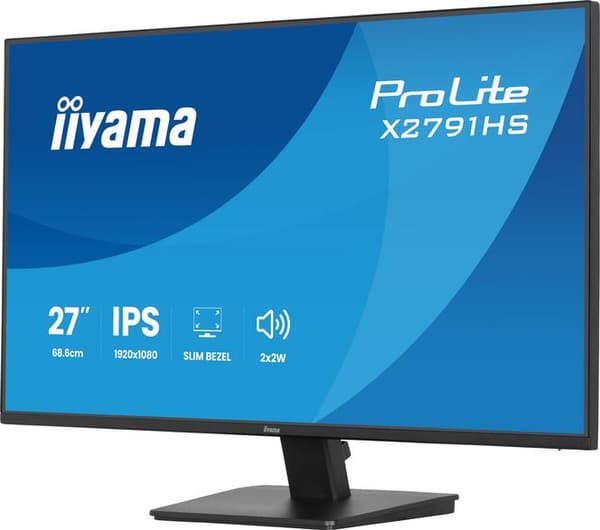 Skærm IIYAMA X2791HS-B1 Sort