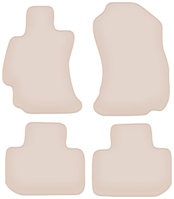 bilmåtter PREMIUM beige til Subaru Forester IV SUV 2013-