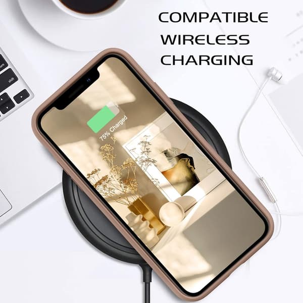 COVER TIL APPLE IPHONE 11 PRO MAX BRUN SILIKONE BAGSIDER