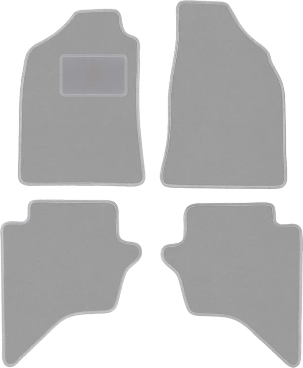 Grå bilmattor för Mazda BT-50 pickup (2007-2012)