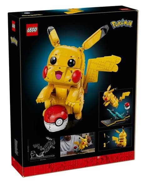 LEGO Pokémon Pikachu og Pokémonball 72152