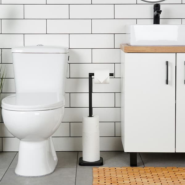 WC-paperin teline musta 56 cm
