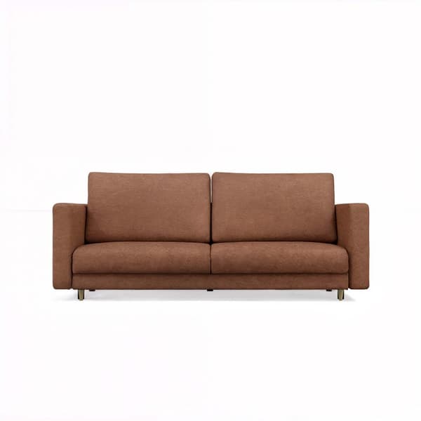 LINA 3-SITS SOFFA MED SOFUNKTION TERRAKOTTA FÖR VARDAGSRUM FÖR RUM