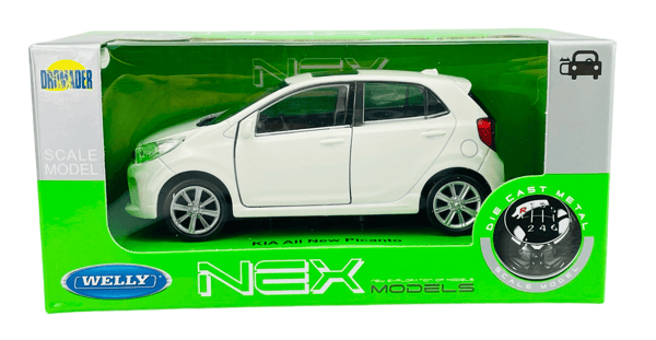 WELLY KIA UUSI PICANTO WHITE 1:34 43760