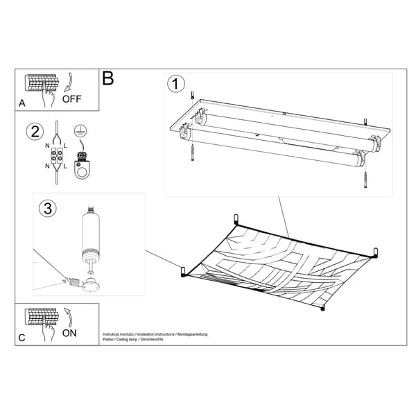 PIEGA 2 G13 CEILING FOUNDATION HVID LUMILO 07.355.37