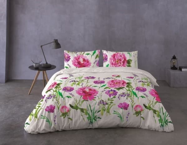 PRESTIGE Satin bomuldssengetøj 220x200 Pink Eng