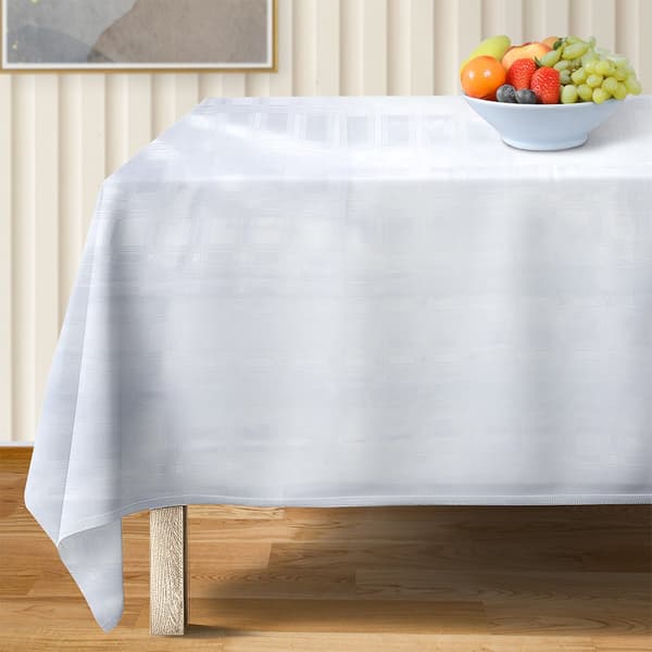 Borddug pletresistent hvid 180x130 cm