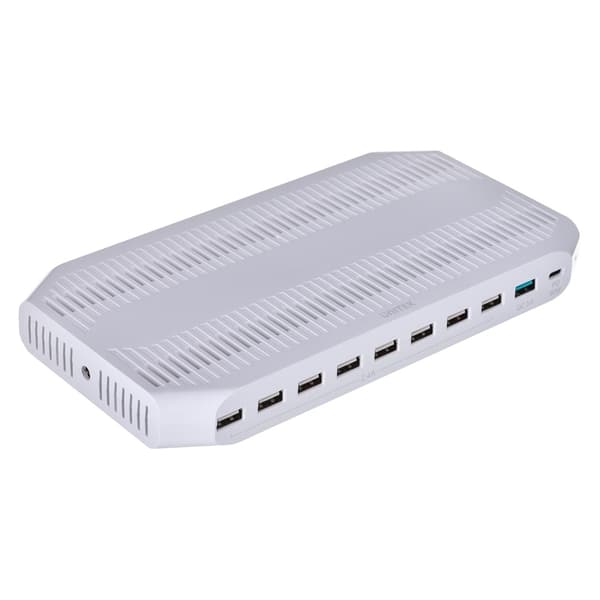 UNITEK LATAUSASEMA 10 USB, 160W, Y-2190
