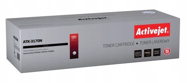 Activejet-toner til Kyocera TK-3170, 15500 sider, udskiftning