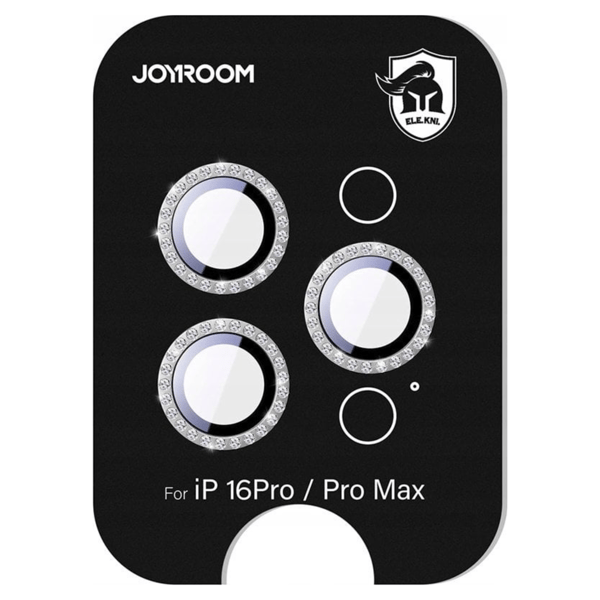 Joyroom JR-MFY0263 skyddsglas för iPhone 16 Pro/16 Pro Max linser – brunt