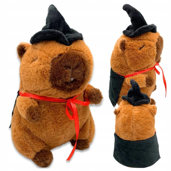 Kapybara Bamse Trollmand Magiker 25 cm