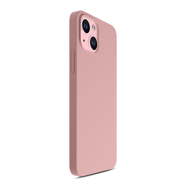Apple iPhone 15 - 3mk Hardy Silikone MagCase Lyserød