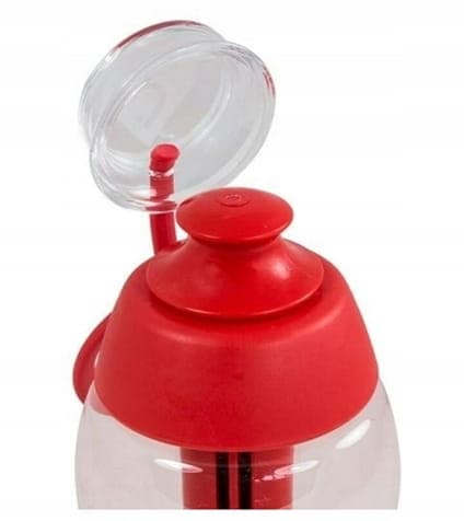 Suodatuspullo Dafi vedelle 0,3 l SOFT + 1 suodatin punainen/unikko