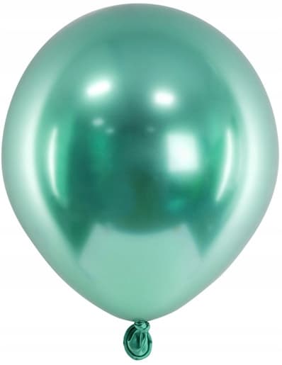 Kiiltävät ilmapallot pullonvihreät, 12 cm 50 kpl.