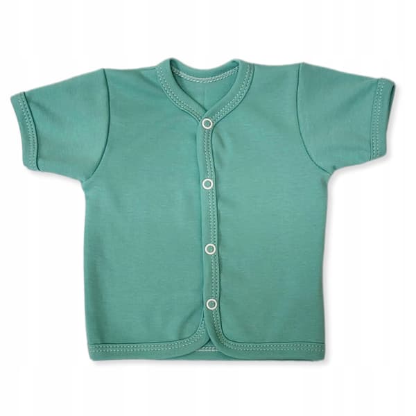 3-pack nyfödda layette och skjortor 56 k/år enfärgad med knappar