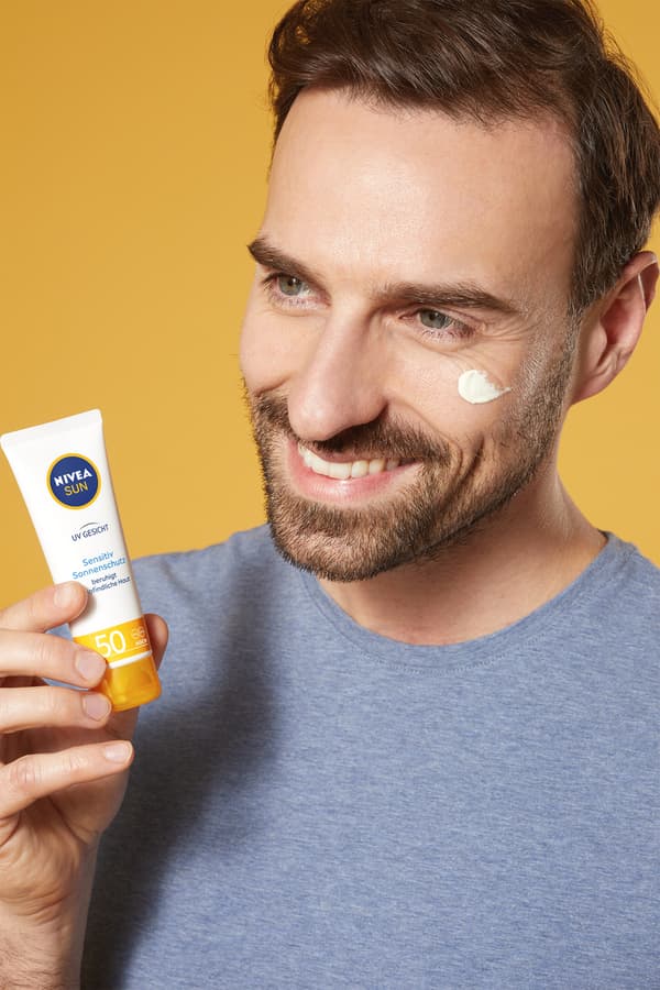 NIVEA SUN Ansiktskräm Sensitive för känslig hud med högt skydd SPF50 50ml