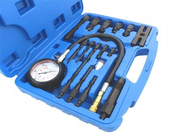 TESTER MÄTARE TRYCK KOMPRESSION DIESEL 0-70 BAR MAX ADAPTER
